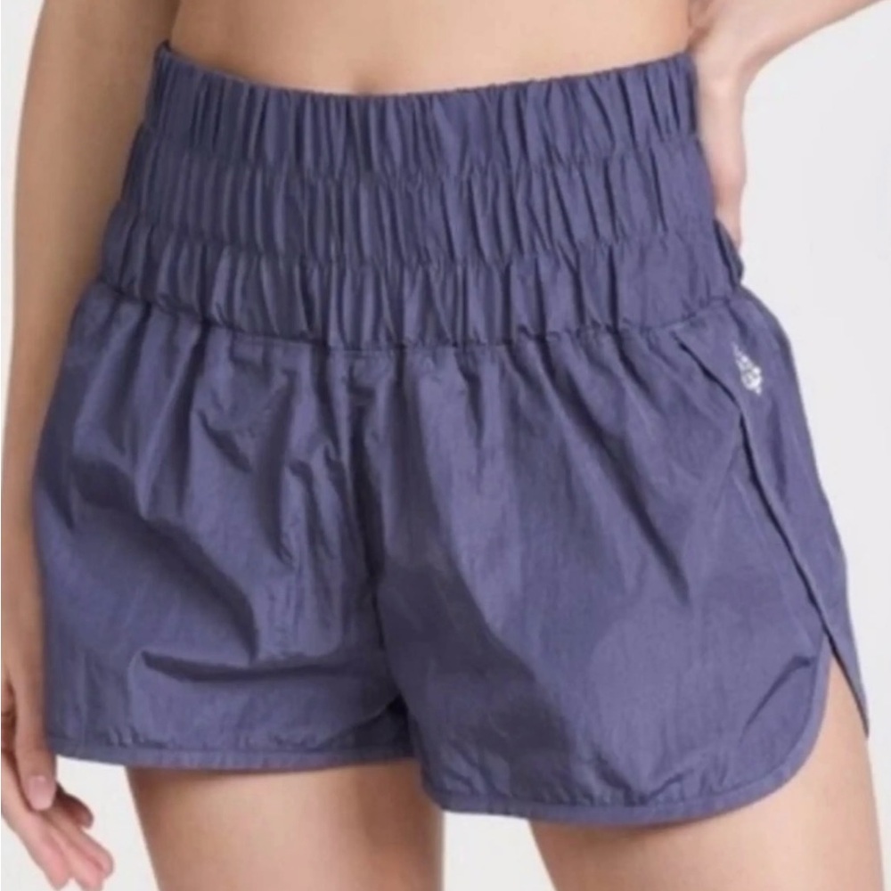 FP Movement by Free People High-Waisted Purple Shorts